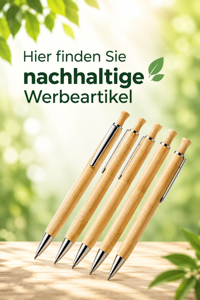 Nachhaltige Werbeartikel, BIO Werbemittel