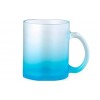 Werbeartikel Glastasse mit Farbverlauf