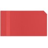 Rotes Handtuch mit Logo bestickt