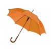 Automatik-Stockschirm mit Holzgriff inklusive Werbedruck