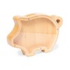 Sparschwein aus Holz günstig mit Logo