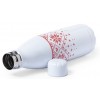 Edelstahl-Trinkflasche mit winterlichen Motiv