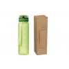 Flasche mit Skala und Verpackung