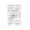 Wandkalender 5 Monate mit Datumsschieber