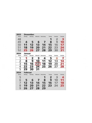 3-Monatswandkalender preiswert als Werbemittel