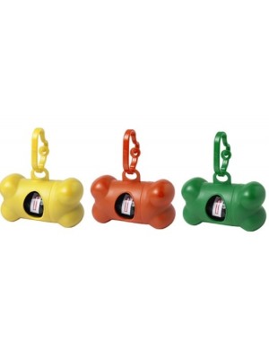 Abfallbeutelspender mit Karabinerhaken als Werbeartikel