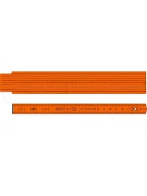 Zollstock 2 m ADGA 250 natur, weiß, gelb oder orange