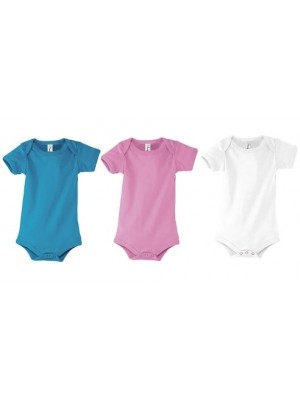 Body für Babys aus Baumwolle mit Logo bedruckt