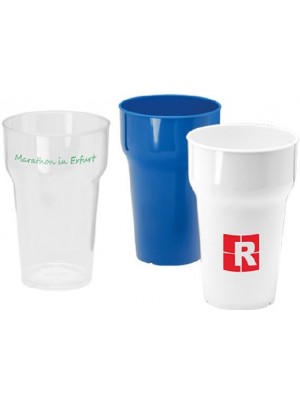 Trinkbecher stapelbar mit Logo bedruckt