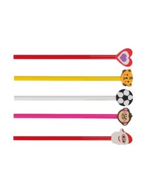 Radiergummi Herz, Ball, Affe, Nikolaus oder Bär mit Bleistift