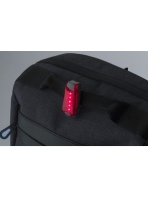 Blinklicht mit Klettband und Befestigungsclip