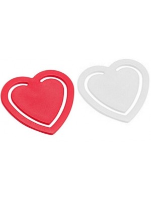 Büroklammer in Herzform in vielen Farben