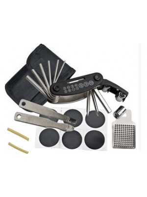 Reparatuset im Etui für unterwegs. Reparatuset 17-teilig