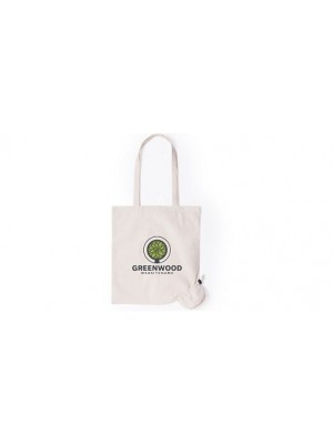 faltbare Baumwolltasche günstig mit Logo bedruckt