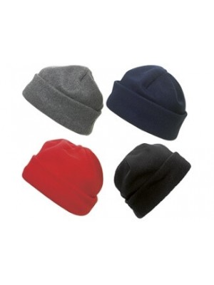 Fleece-Mütze bestickt mit Logo oder bedruckt