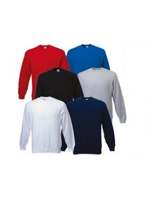 Fruit of the Loom Sweatshirt preiswert mit Logo bestickt