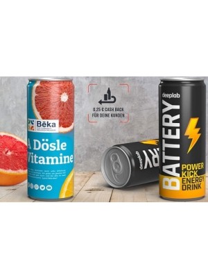 ISO-Drink oder Energy Drink als Werbeartikel