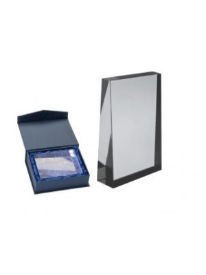 Glaspokal mit Logo günstig graviert