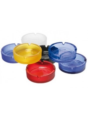 Glasaschenbecher gefrostet und klar