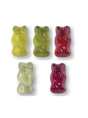 Gummibärchen in bedruckter Tüte
