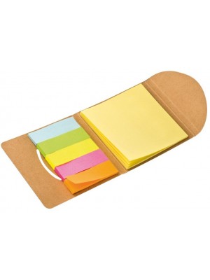 Haftnotizen und Marker, je 25 Blatt