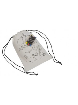 Kinder-Rucksack zum Ausmalen