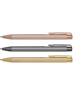 Druck-Kugelschreiber in metallischen Farben
