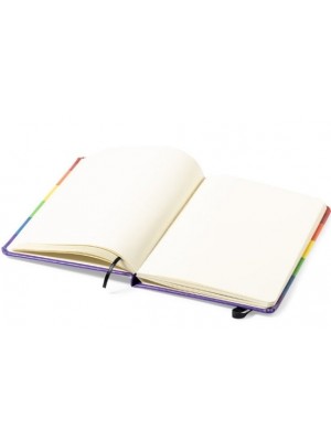 Notizbuch mit Lesebändchen und Gummiband