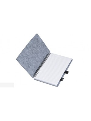 Notizbuch mit linierte Seiten