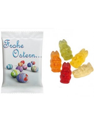 HARIBO Gummibärchentüte Ostern gefüllt mit Gummihäschen