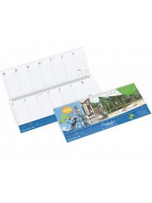 Tisch-Querkalender ab geringe Mengen mit Logo bedruckt