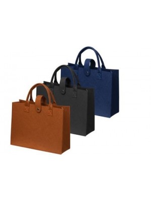 Einkaufstasche aus Filz mit Boden