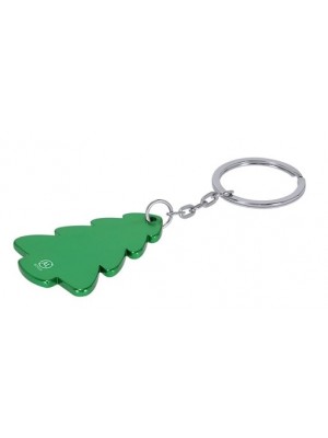 Grüner Schlüsselanhänger Weihnachtsbaum als Geschenk