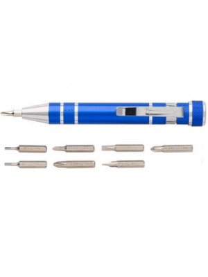 Schraubendreher mit 8 Bits