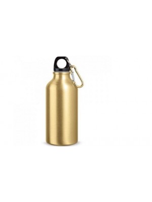 Goldene Trinkflasche aus Aluminium