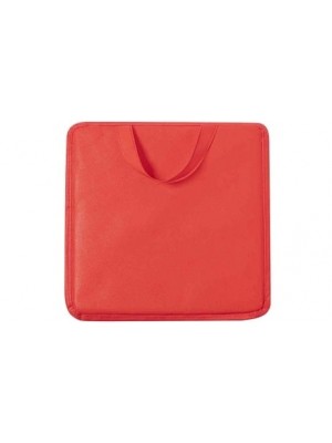 Sitzkissen mit Tragegriff als Werbeartikel