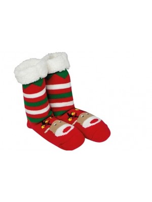 Weihnachtssocke mit Antirutschsohle LUND