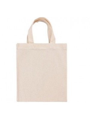 Baumwoltasche kurze Griffe preiswerter Druck