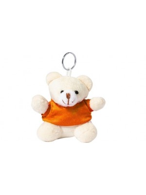 Teddybär mit Schlüsselring als Werbeartikel