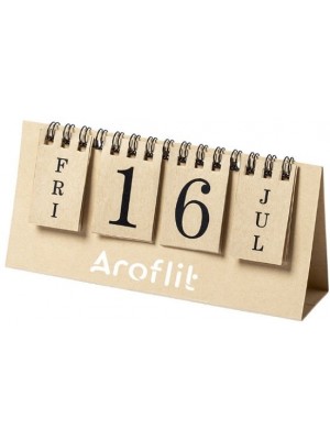 Werbeartikel Kalender für den Tisch mit Logo