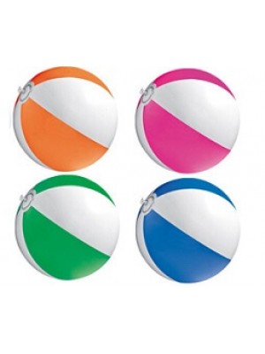 Wasserball mit buntem Segment, preiswertes Werbemittel