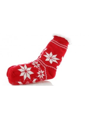 Antirutsch-Strümpfe mit Weihnachtsmotiv