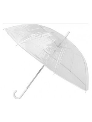 Regenschirm durchsichtig als Werbemittel