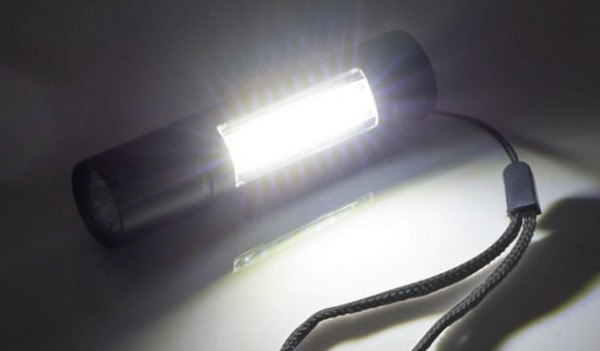Lampe mit hellem Licht als Werbegeschenk
