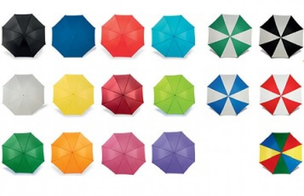 Werbeschirm in vielen Farben, preiswert 