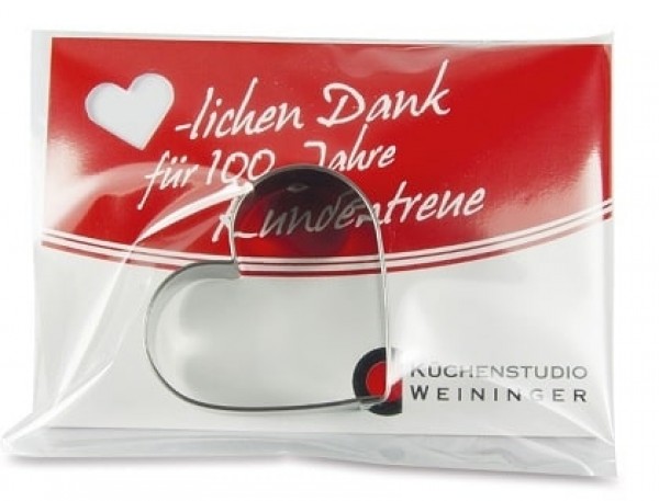 Backförmchen mit Einleger bedruckt als Werbemittel