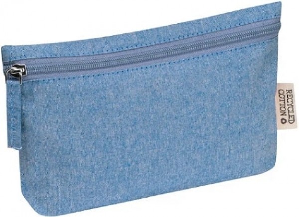 Baumwoll-Etui mit Reißverschluss 