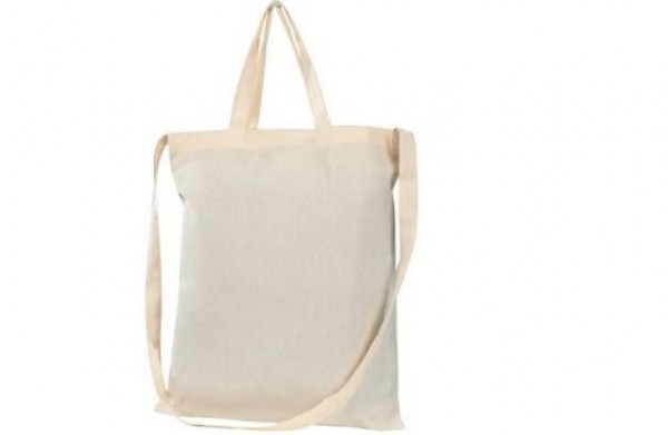  Baumwolltasche mit 3 Henkeln günstig ab geringen Mengen