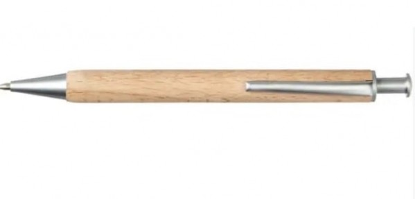 Kugelschreiber aus Buchenholz inklusive Gravur