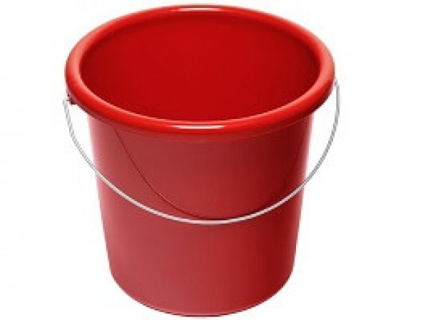 Eimer als Werbemittel, besonders stabile Ausführung